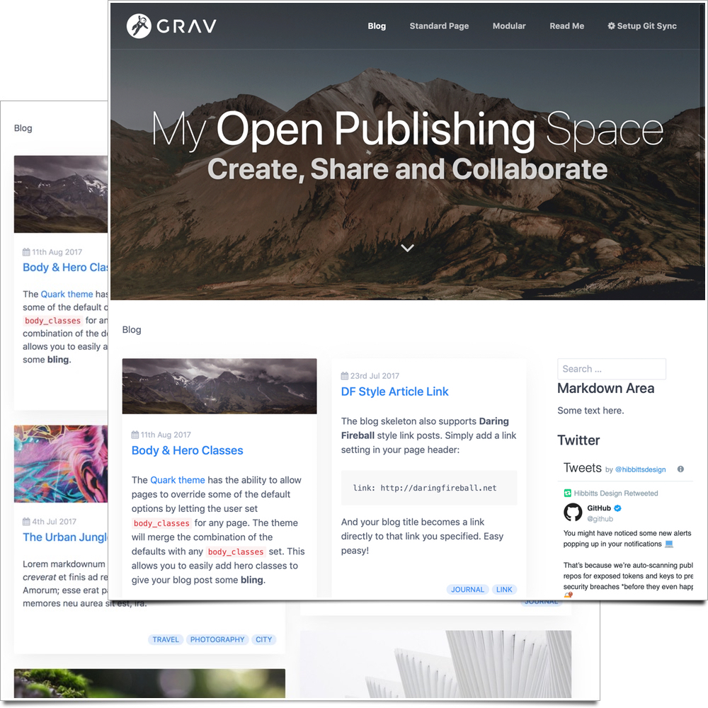 Quark Open Publishing Theme