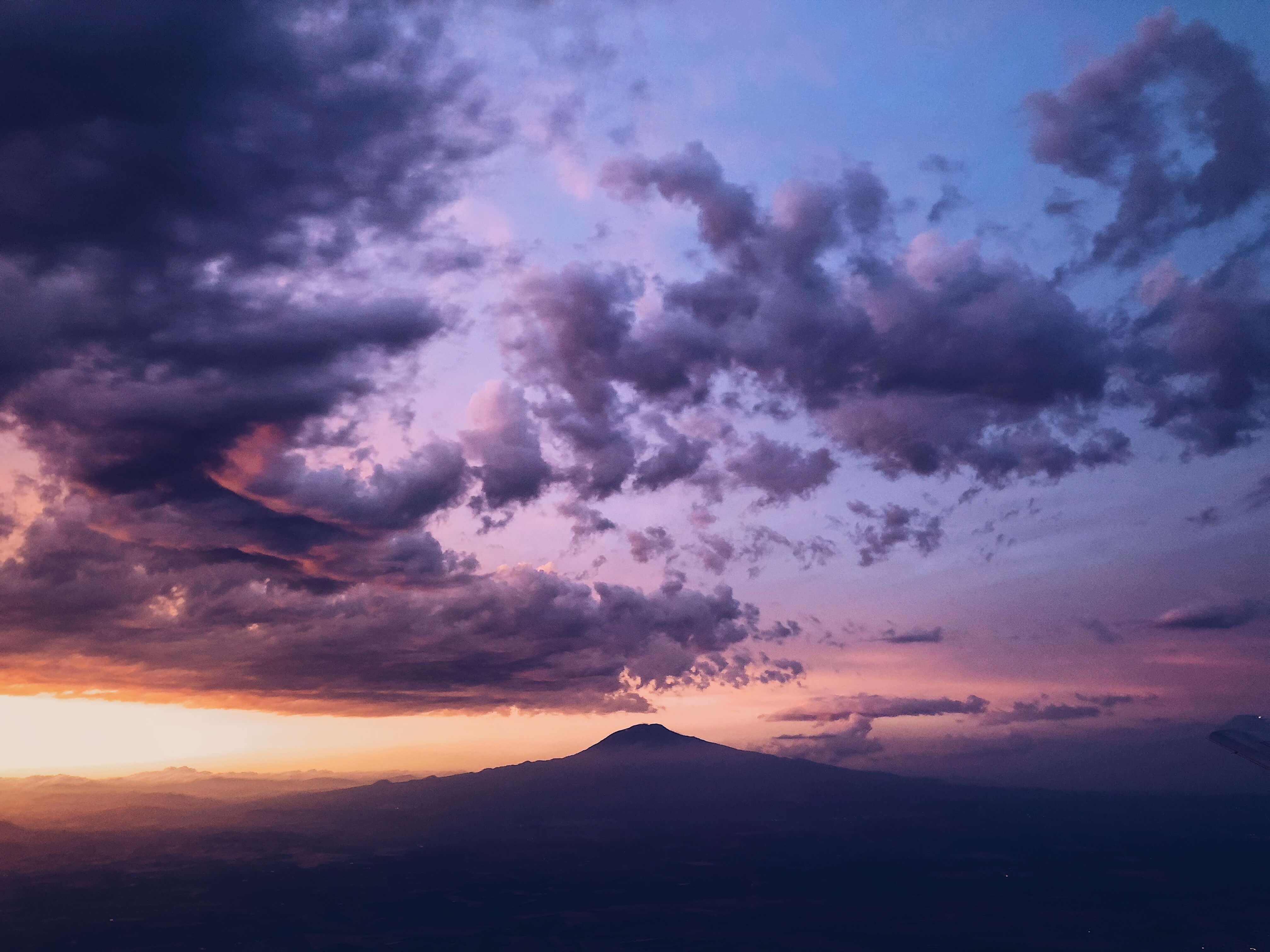 Sky and Mountain